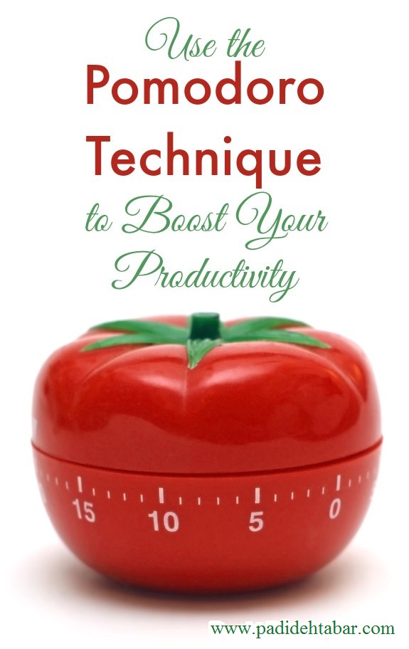  مراحل انجام تکنیک Pomodoro2 