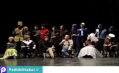 نمایش رام کردن زن سرکش با اجرای خانم مریم کاظمی آقای حسین محب اهری