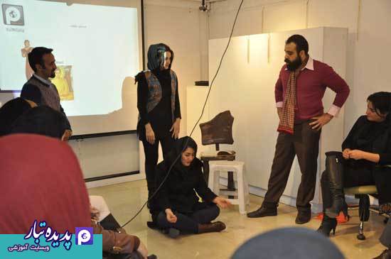 کارگاه هنردرمانی
پدیده تبار
سمیتئاتر
نوید برزنجی
اجرای تئاتر