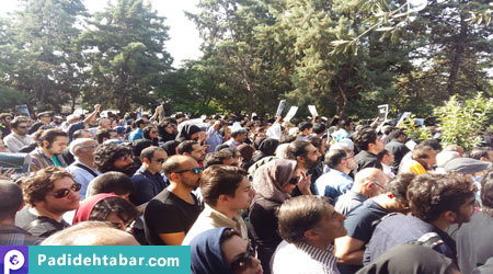 مراسم وداع با کیا رستمی 
