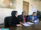 تفاهم نامه همکاری برگزاری سمی آرت